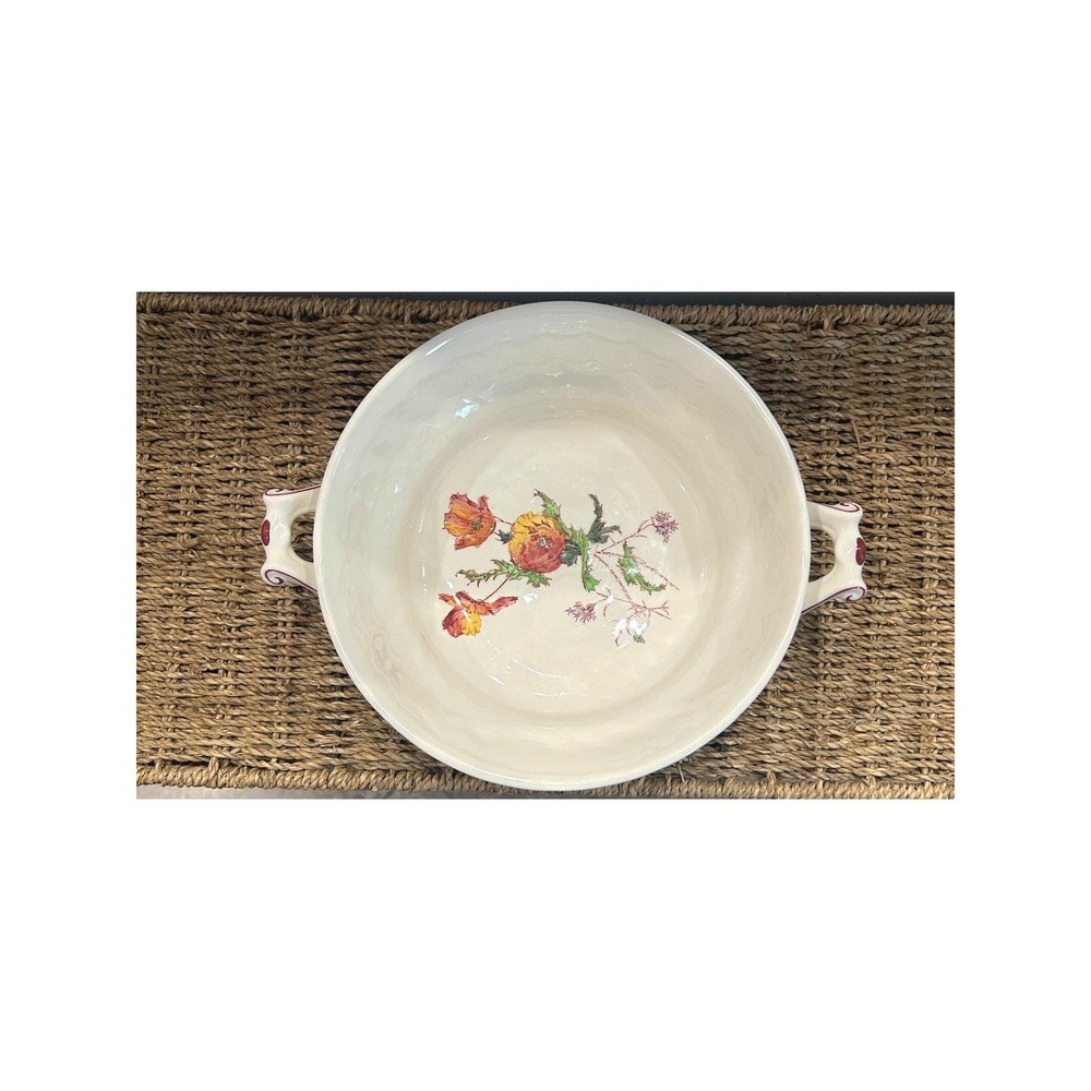 Royal Doulton Sherborne D5915 Covered Vegetable Tureen Footed Casserole Floral - Picture 10 of 15